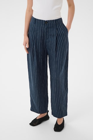 Part Two Regular Trousers 'NettasPW' in Blue: front