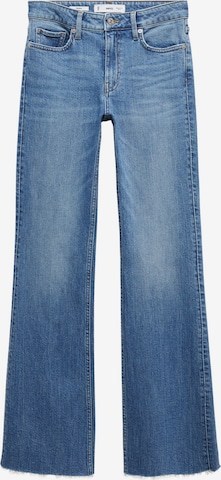 Regular Jeans 'FIONA' de la MANGO pe albastru: față