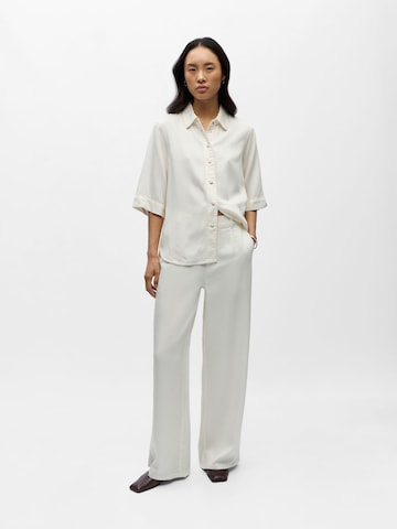 Wide Leg Jean 'Frame Lisa' OBJECT en blanc