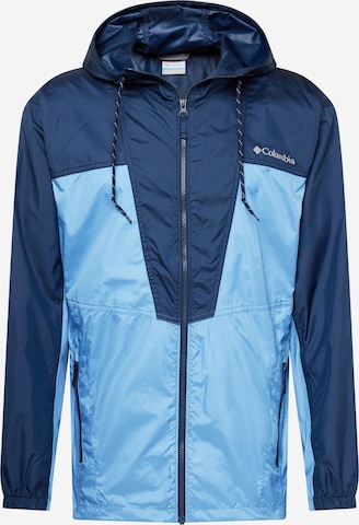 Veste outdoor COLUMBIA en bleu : devant