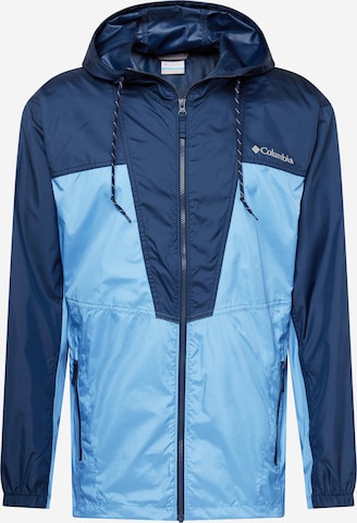 COLUMBIA Outdoorová bunda – modrá: přední strana