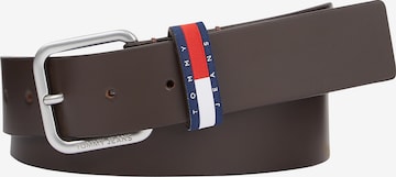 Tommy Jeans Belt in Brown: front