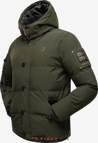 Veste d’hiver 'Halvaar' STONE HARBOUR en vert