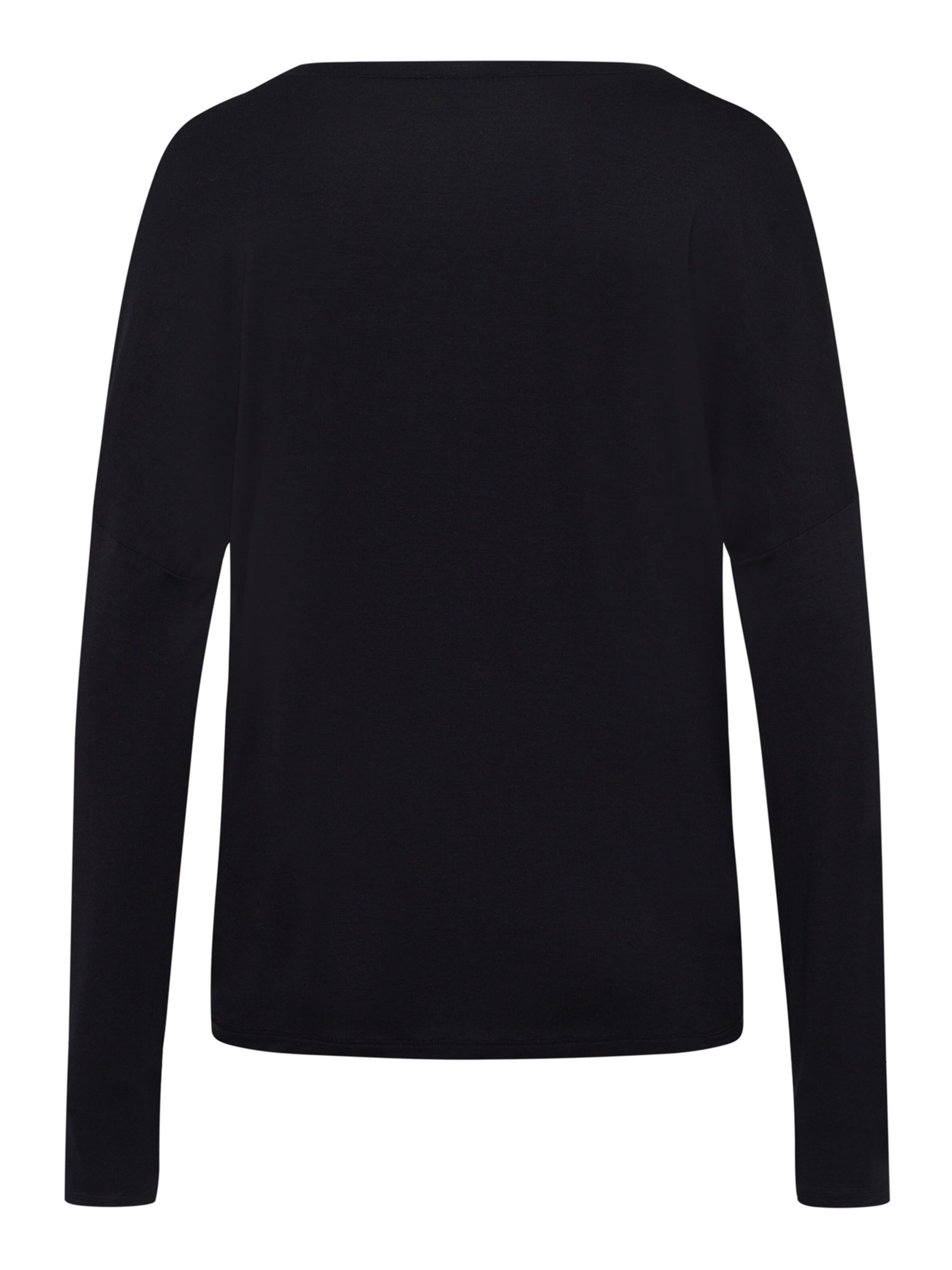 Hanro - Camisa 'Yoga' em preto