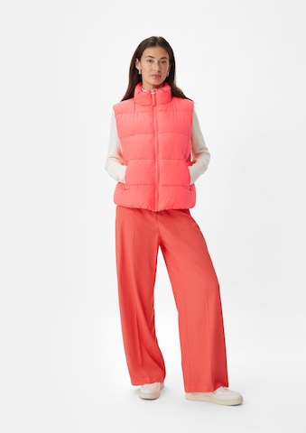 Gilet comma casual identity en rose