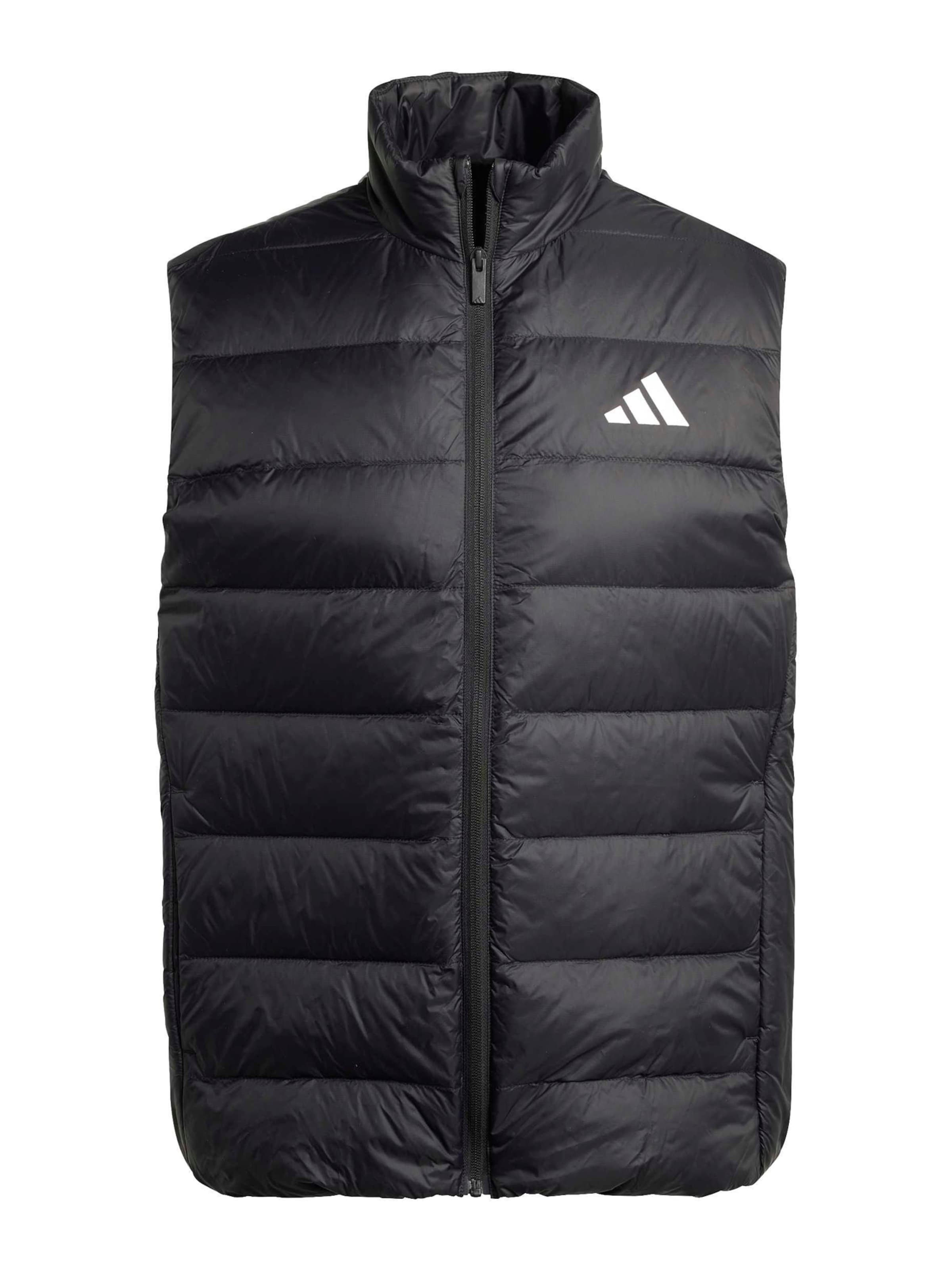 ADIDAS SPORTSWEAR Športen telovnik 'Ess' | črna barva: sprednja stran