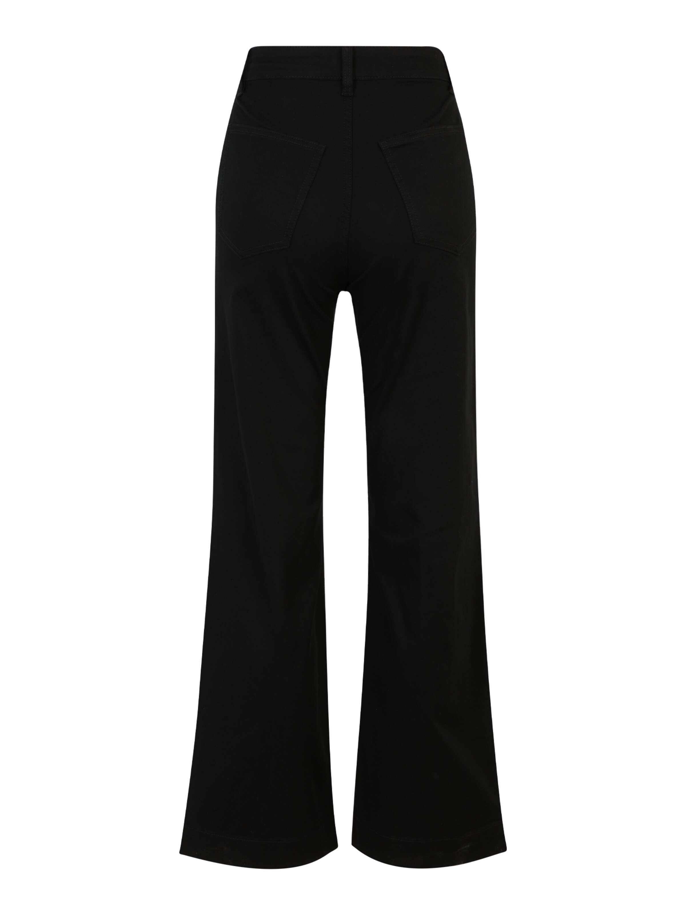 Cotton On Petite Wide leg Pressveckad byxa i svart