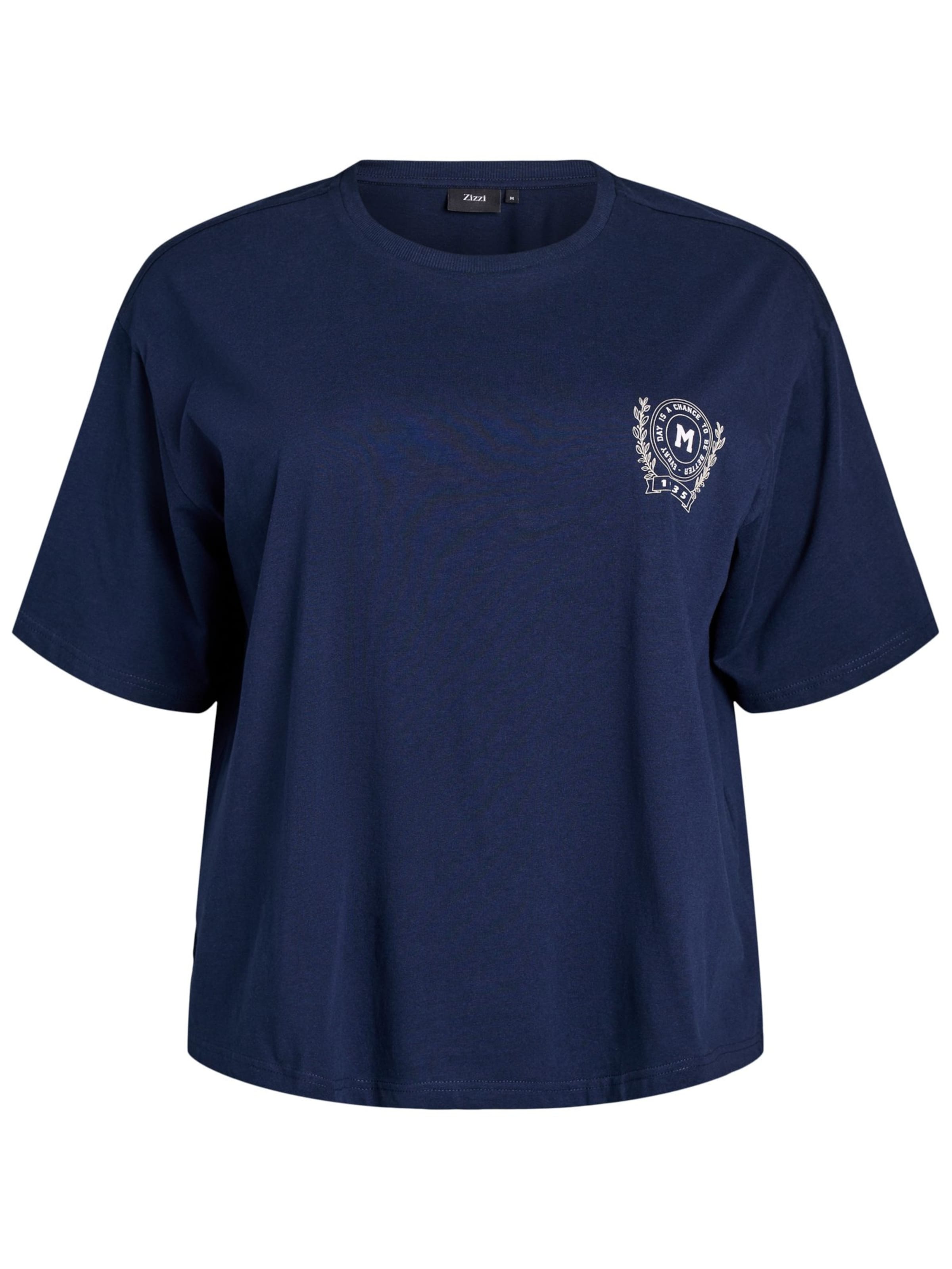 Zizzi Tričko - Modrá: predná strana