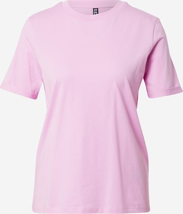 T-shirt 'Ria' PIECES en rose : devant