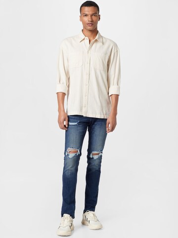 Regular fit Camicia di HOLLISTER in beige