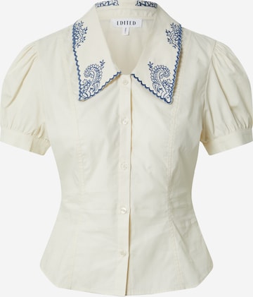 Camicia da donna 'ALEA' di EDITED in beige: frontale