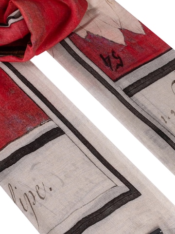 Écharpe SILK & CASHMERE en rouge