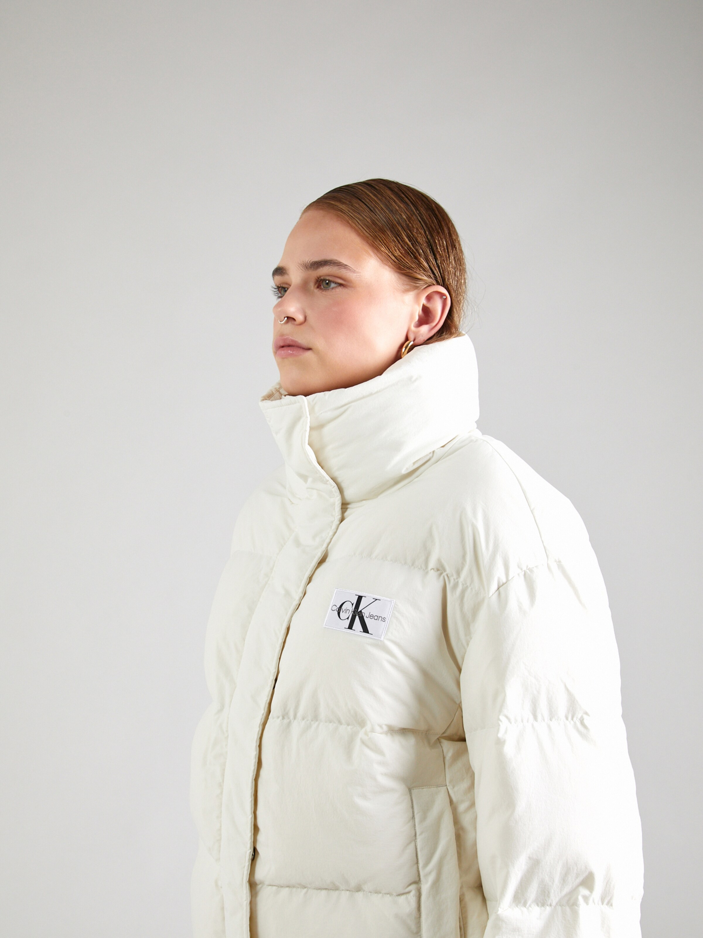 Calvin klein clearance white winter jacket