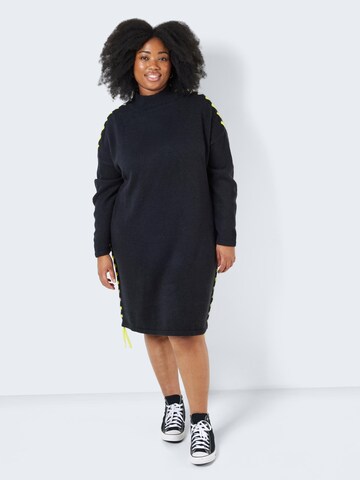 Noisy may Knit dress 'Donna' in Black