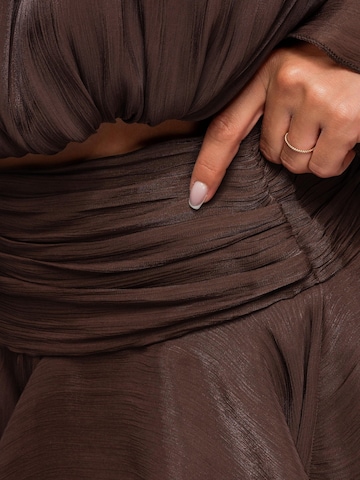 Gonna di Ombre in marrone