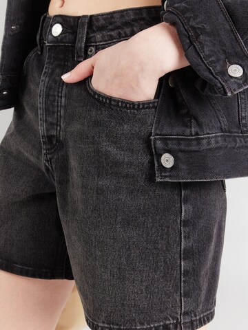 TOPSHOP Широкий Джинсы 'VIGGA' в Черный