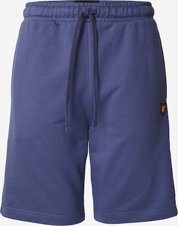 Lyle & Scottregular Hlače - plava boja: prednji dio