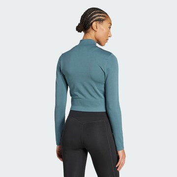 ADIDAS PERFORMANCE Sports cardigan 'Essentials' in Green