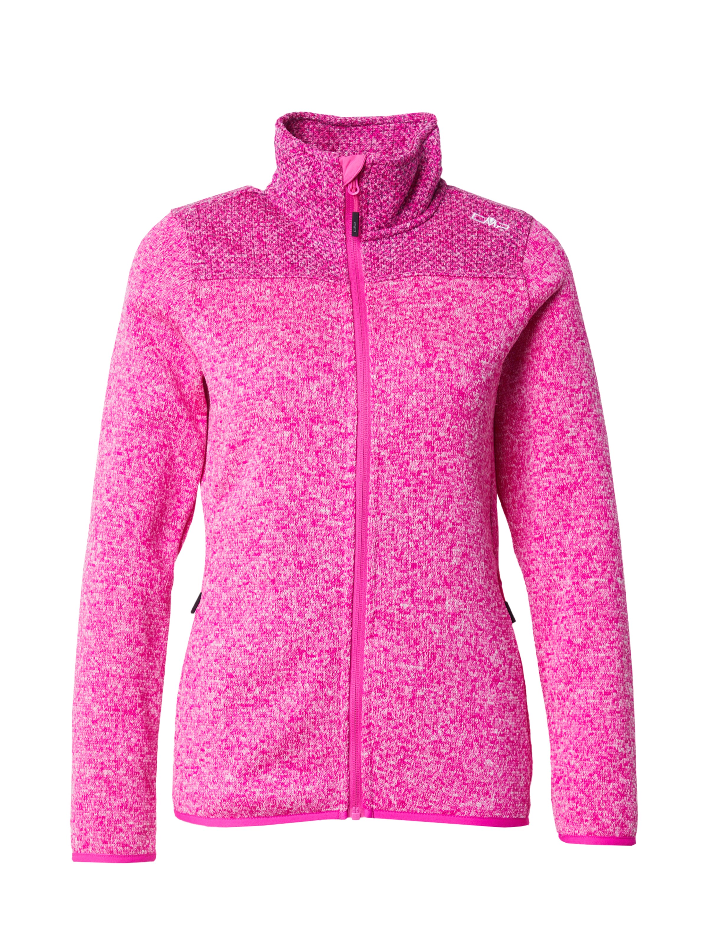 CMP Λειτουργική ζακέτα φλις σε ροζ: μπροστά