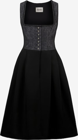 STOCKERPOINT Dirndl 'Dakota' in Black: front