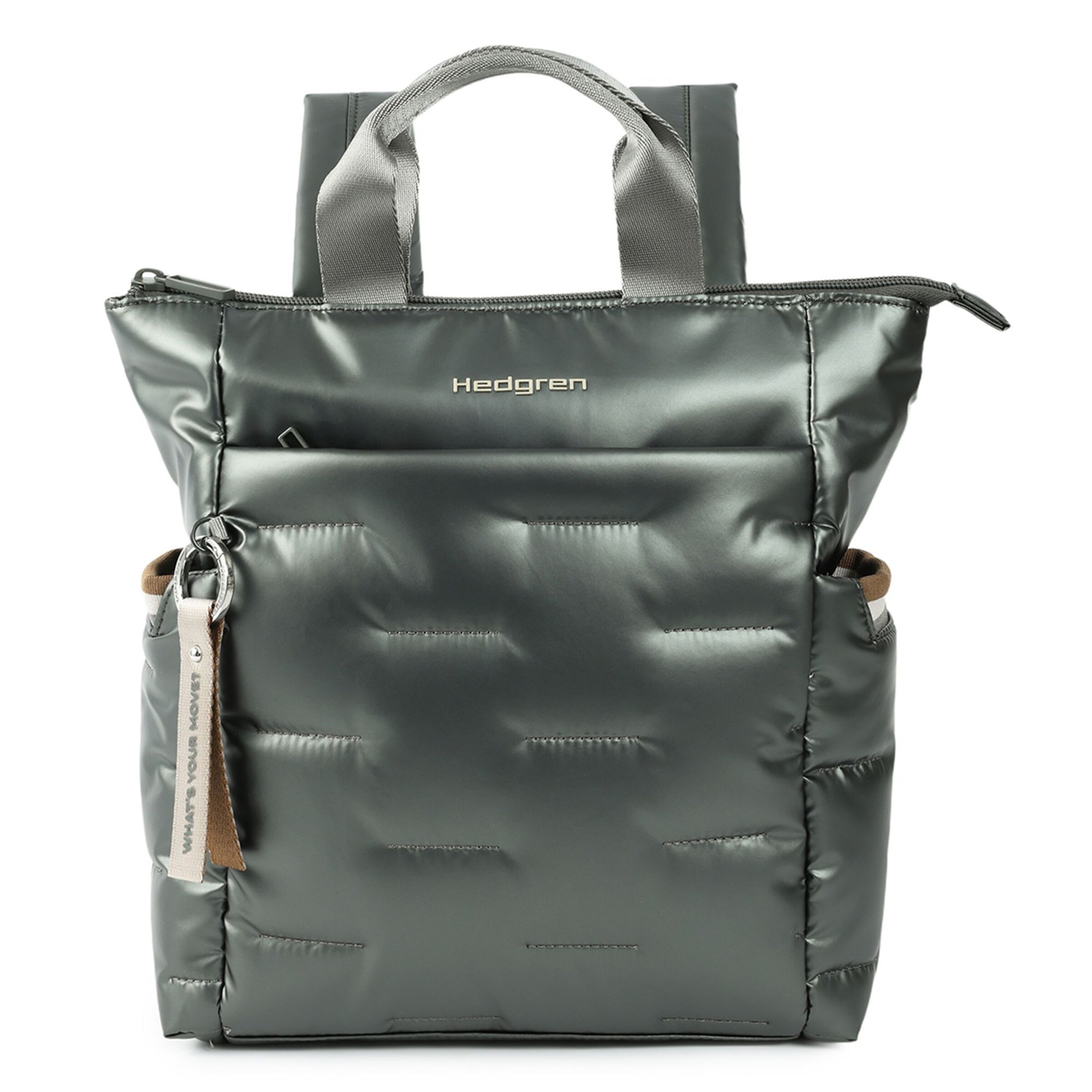 Hedgren Rucksack 'Cocoon Comfy City' in Grün: Vorderseite