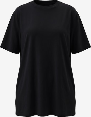 Ulla Popken Shirt in Schwarz: Vorderseite