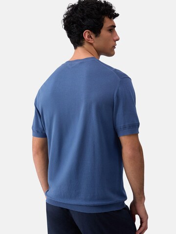 Liu Jo Koszulka 'LIU JO UOMO MAGLIA SHORTCREPE Maglieria' w kolorze niebieski