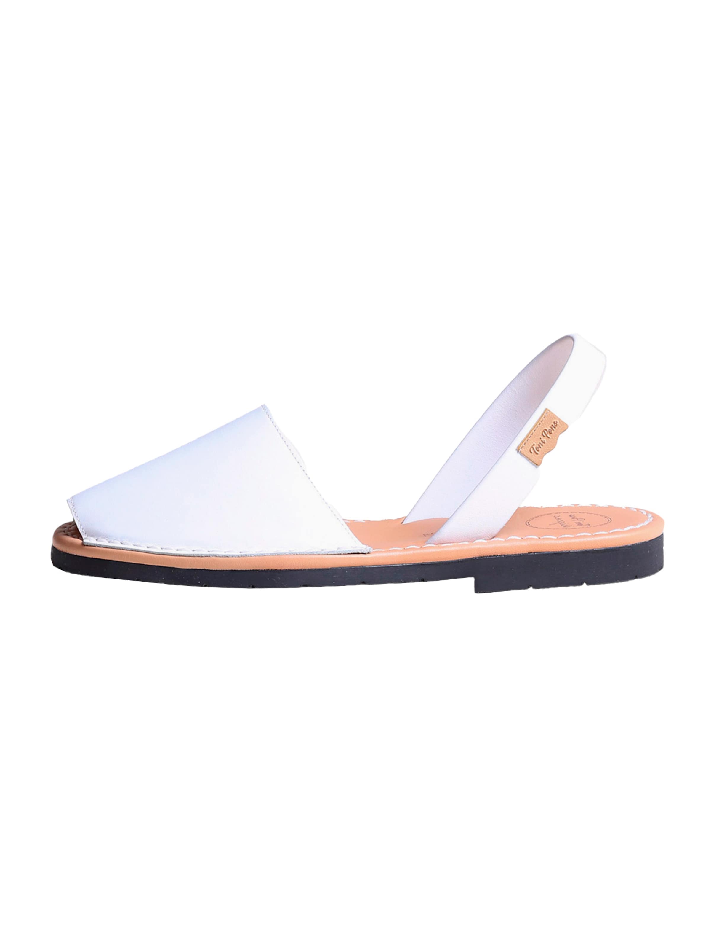 balts Toni Pons Espadrillas: no priekšpuses