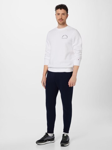 Sweat-shirt TOMMY HILFIGER en blanc