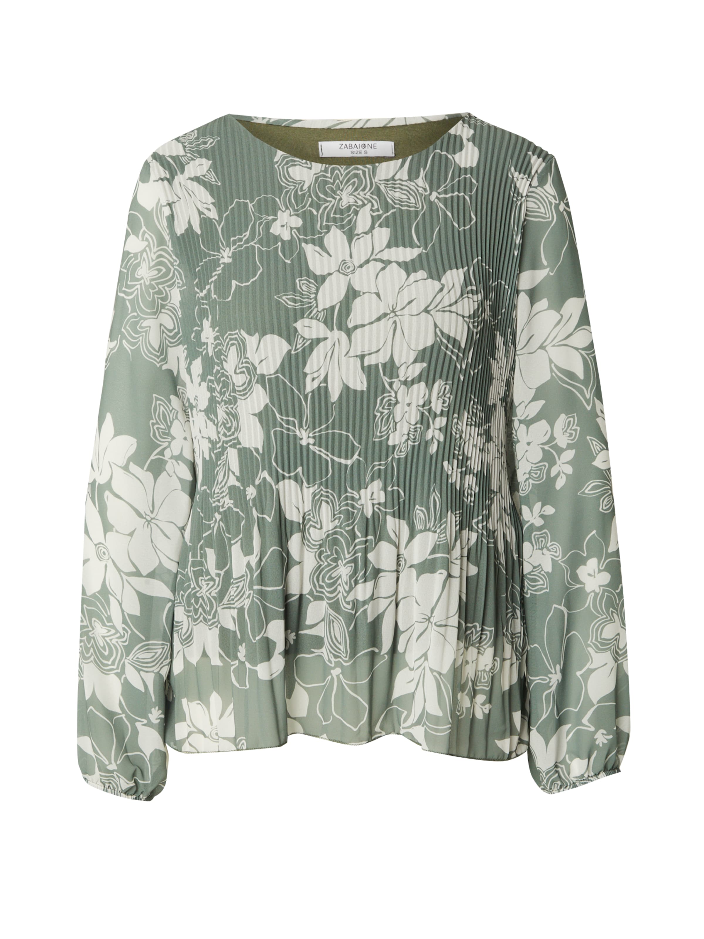 ZABAIONE Blouse 'Ju44lee' in Green: front