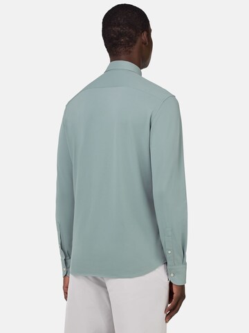 Boggi Milano Regular fit Button Up Shirt 'B Tech' in Green