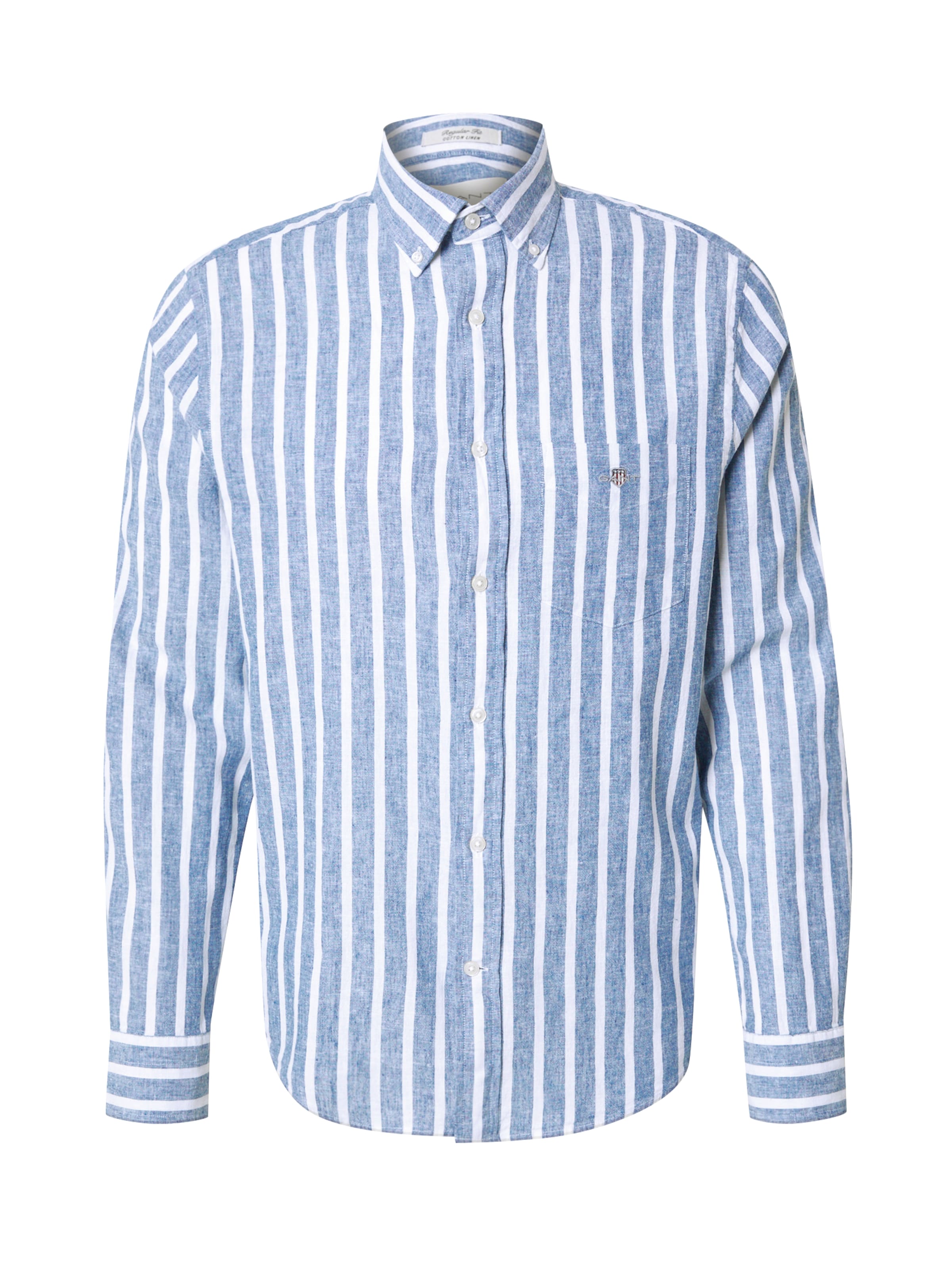 GANT Regular fit Πουκάμισο σε μπλε: μπροστά