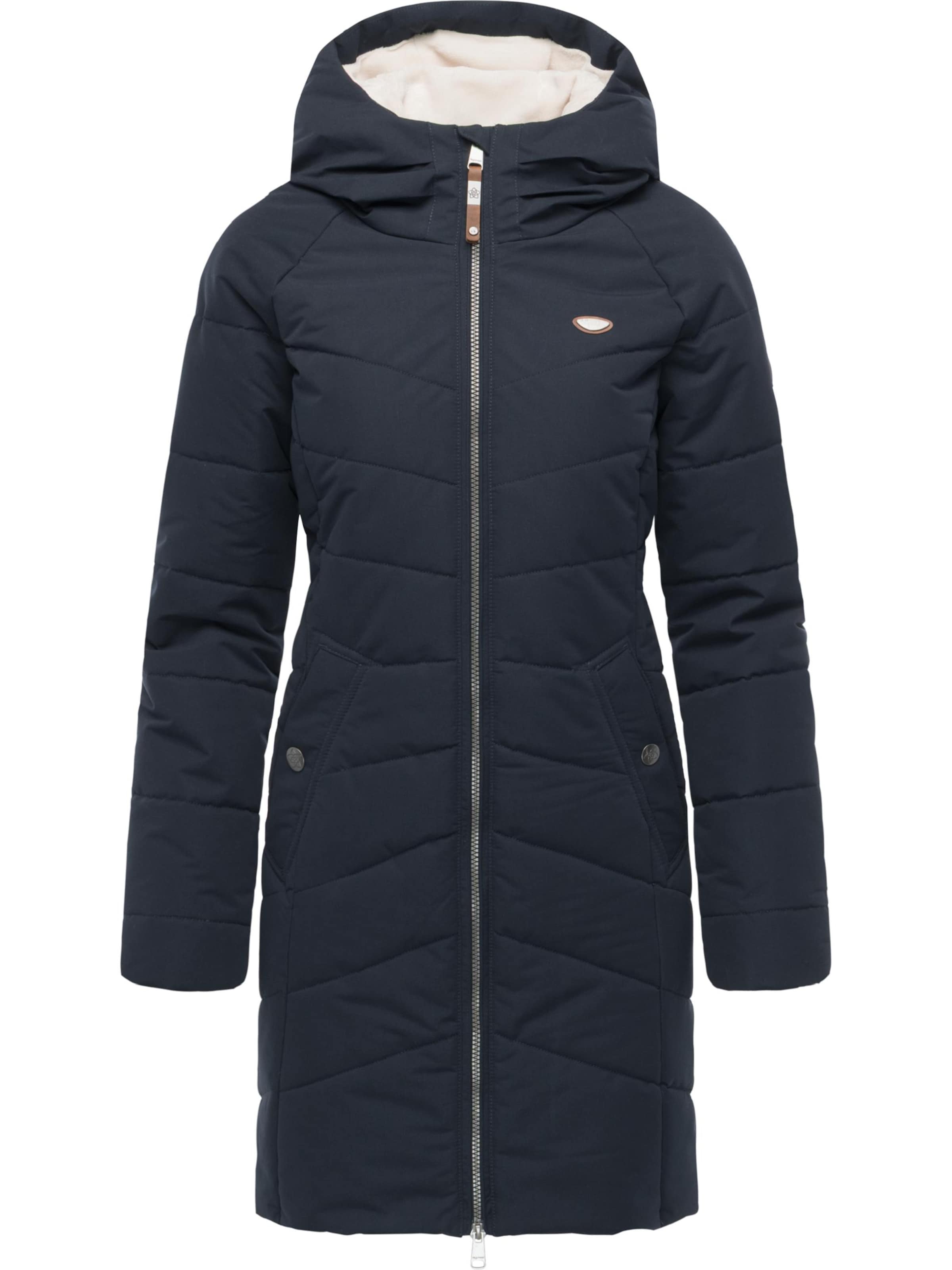 Manteau d’hiver &#x27;Noita Youmodo&#x27; Ragwear en bleu : devant