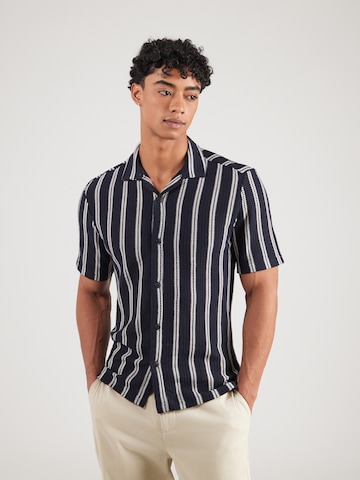 INDICODE JEANS Regular Fit Paita 'Olly' värissä sininen: etupuoli