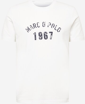 Marc O'Polo Tričko – bílá: přední strana