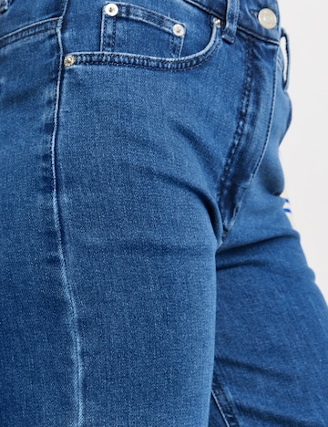 GERRY WEBER Wide leg Jeans 'MIR꞉JA' in Blauw