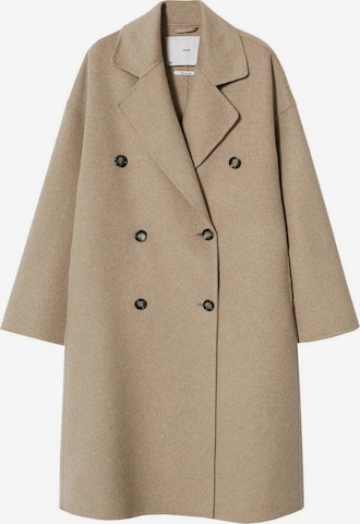 MANGO Between-Seasons Coat 'Picarol' in Brown: front