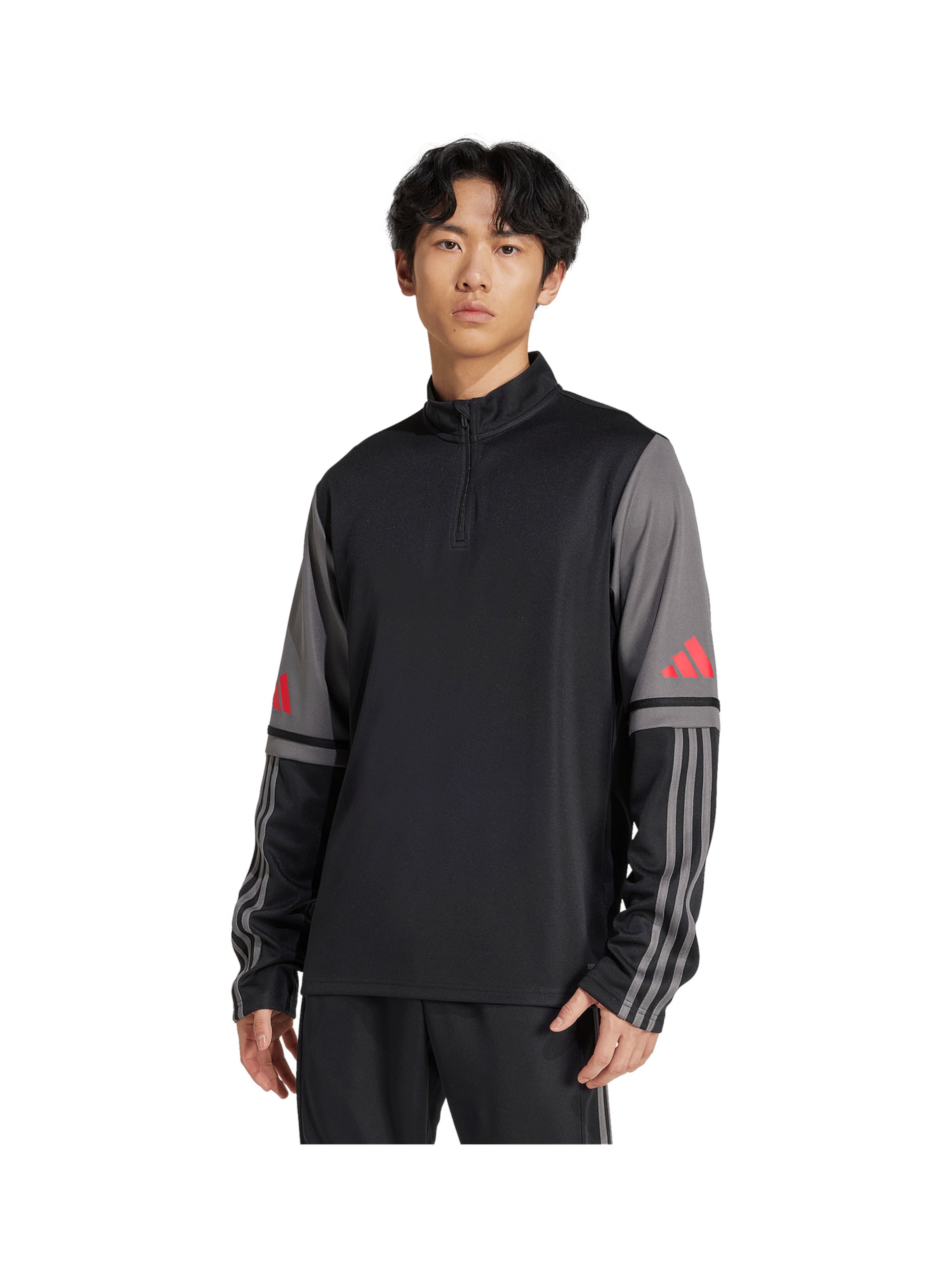 ADIDAS PERFORMANCE Functioneel shirt 'Squadra 25' in Zwart: voorkant