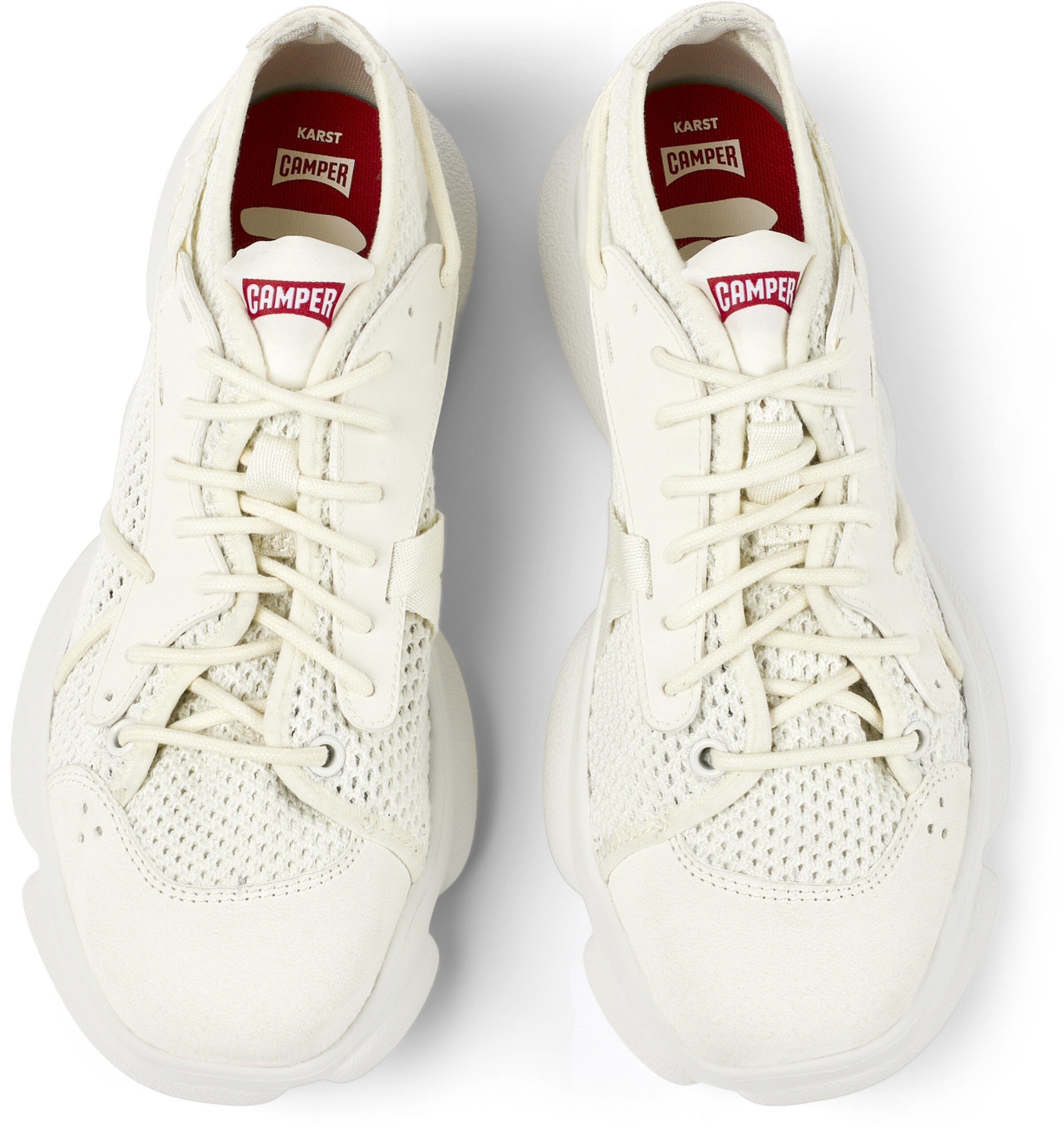Baskets basses 'Karst' CAMPER en blanc