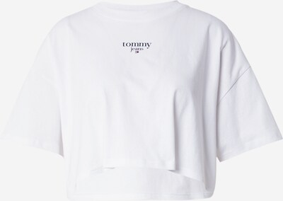 Tommy Jeans Paita 'ESS' värissä musta / valkoinen, Tuotenäkymä