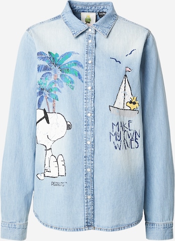 PRINCESS GOES HOLLYWOODBluza 'Snoopy' - plava boja: prednji dio