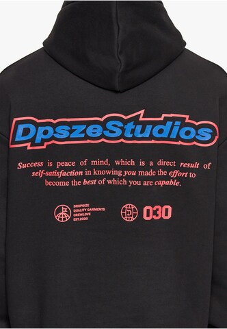 Dropsize Sweatshirt 'Peace of Mind' in Black