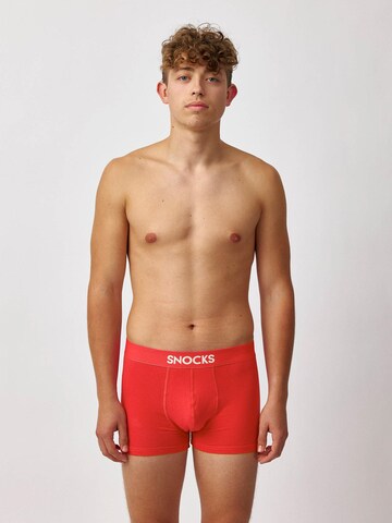 SNOCKS Trunks in Rot: Vorderseite