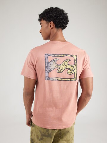 BILLABONG Särk 'Crayon Wave', värv roosa: eest vaates