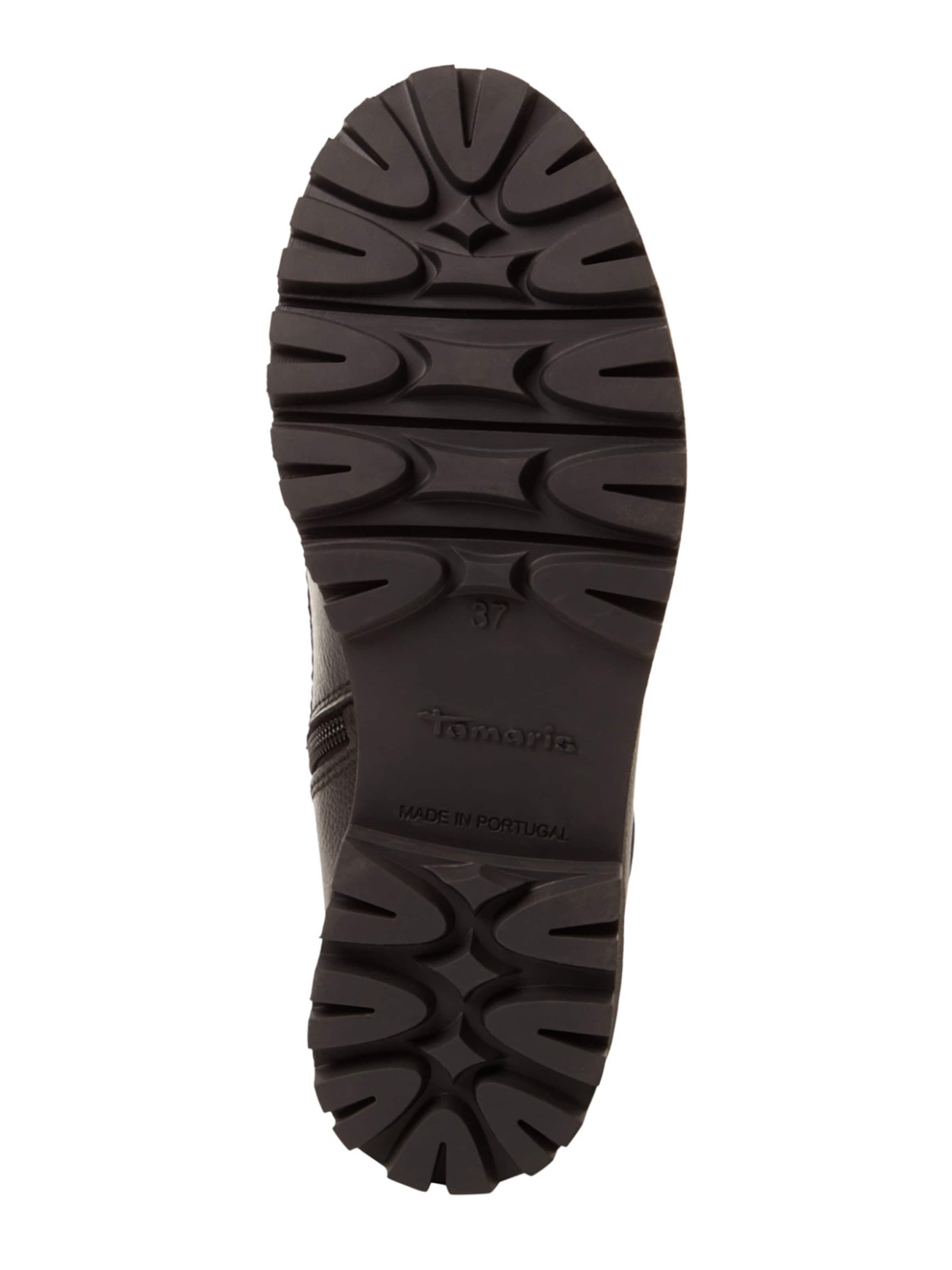 Stivaletto stringato di Tamaris in nero