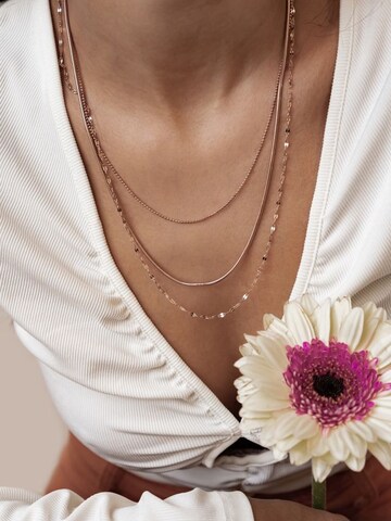 Hey Happiness Ketting 'Fine Triple Layer' in Goud