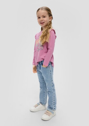 s.Oliver Flared Jeans 'Betsy' in Blauw