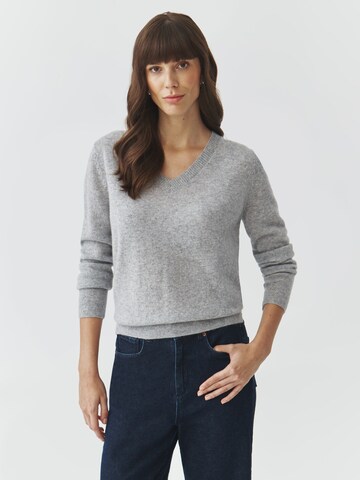 Pullover 'MELISSA' di TATUUM in grigio: frontale