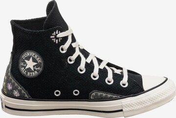 CONVERSE Sneakers hoog 'Chuck Taylor All Star' in Zwart