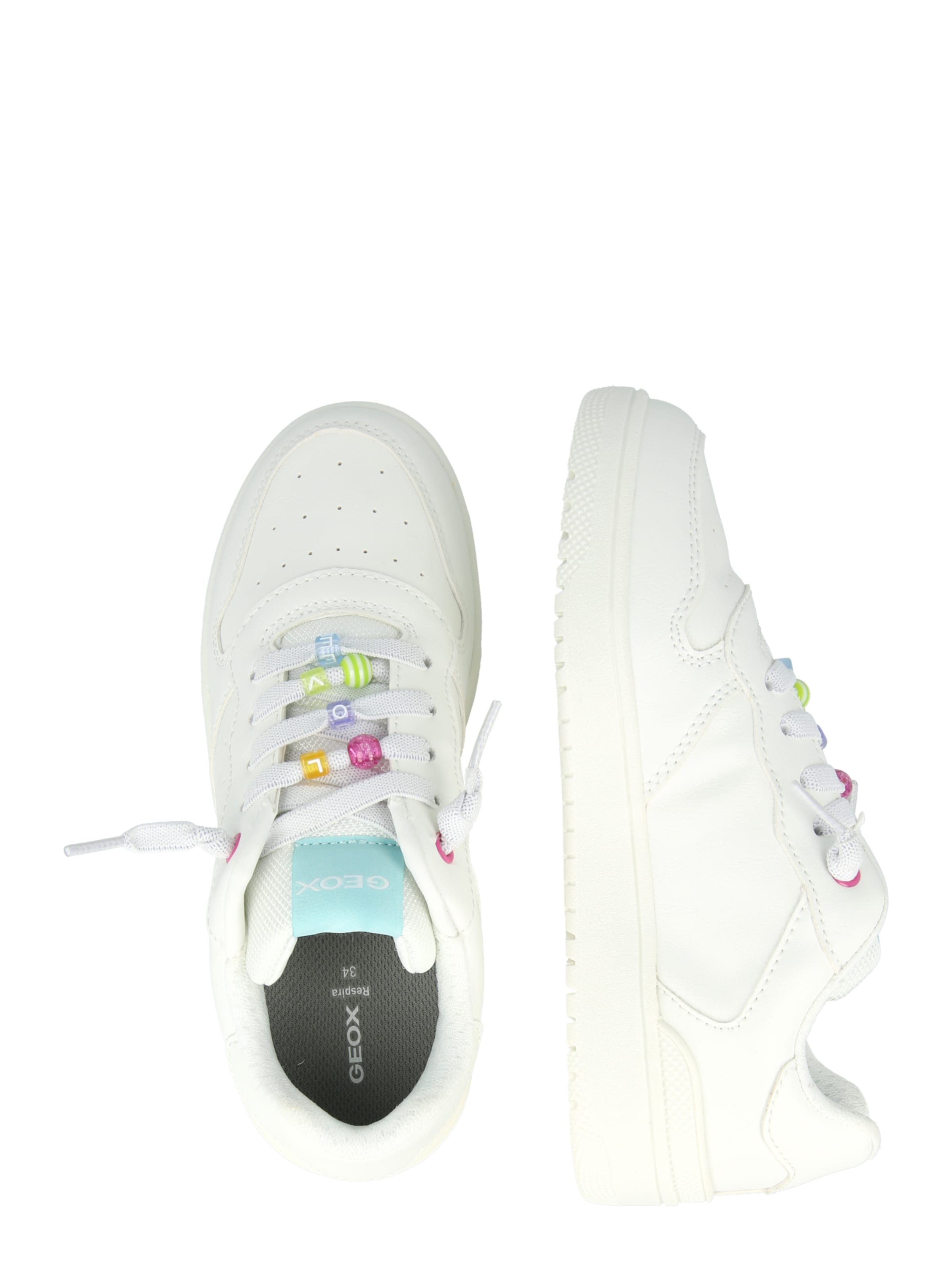 Sneaker 'WASHIBA' de la GEOX pe alb